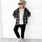 Little Bipsy - Hooded Flannel - Black|109208