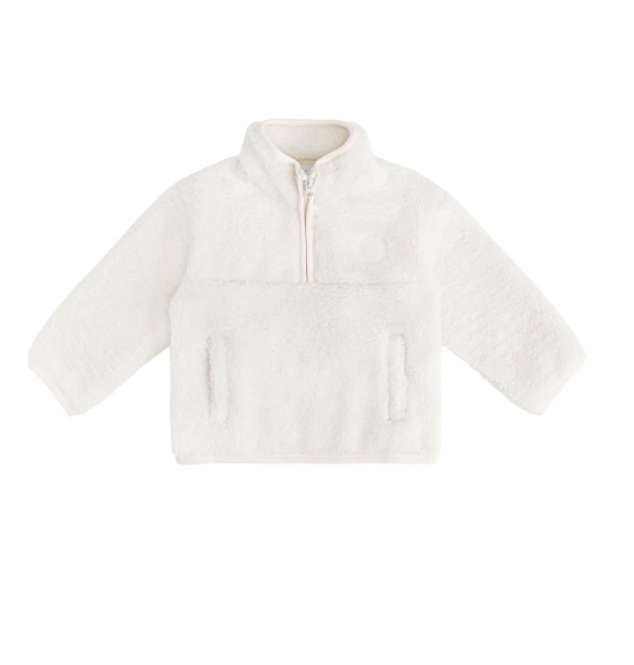 Jamie Kay - Zip Pullover - Natural|153308