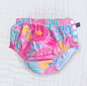 Honeysuckle - Swim Diaper - Hibis-Kissed|203242