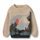 Wheat - Jaquard Pullover William Warm Sand|164345