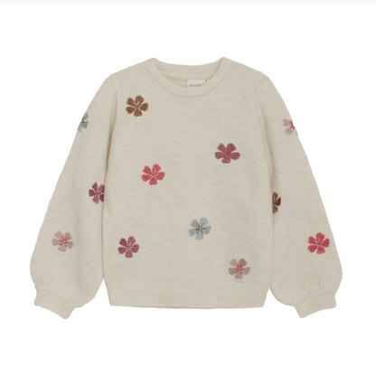 Minymo - Knit Pullover Sandshell|157843
