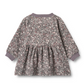 Wheat - Jersey Dress Dorthea Purple Stone Flowers|164385