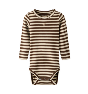 Name It - Dino Neutral Stripe Bodysuit|213846