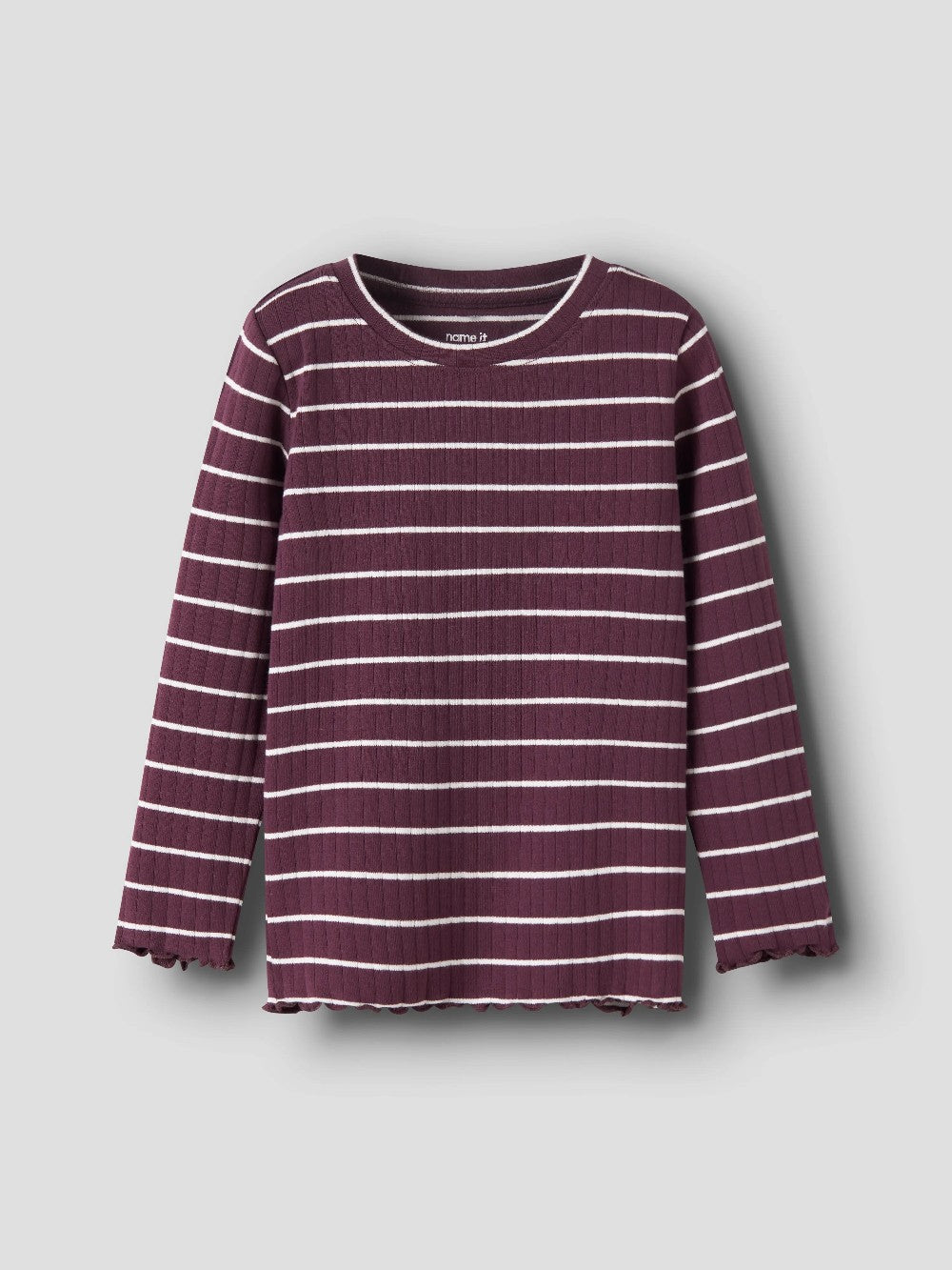 Name It - Stripe Ruffle Long Sleeve|225501