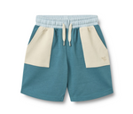 Wheat - Sweat Shorts Elmo Blue Teal|191204