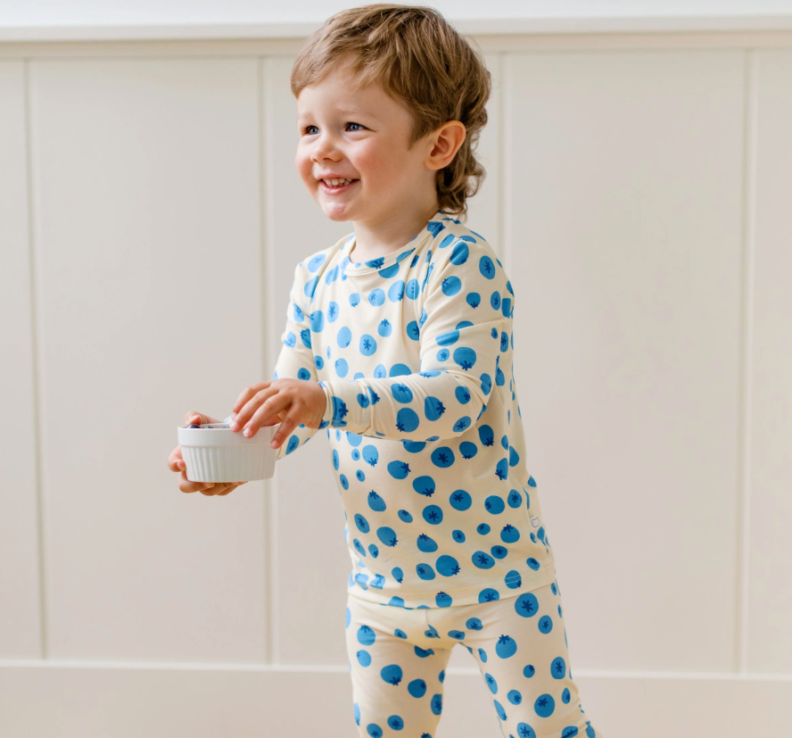 Roobear - Blueberry Two-Piece PJs|154957