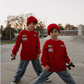 Little Trouble - Speedster Crewneck Red|205862