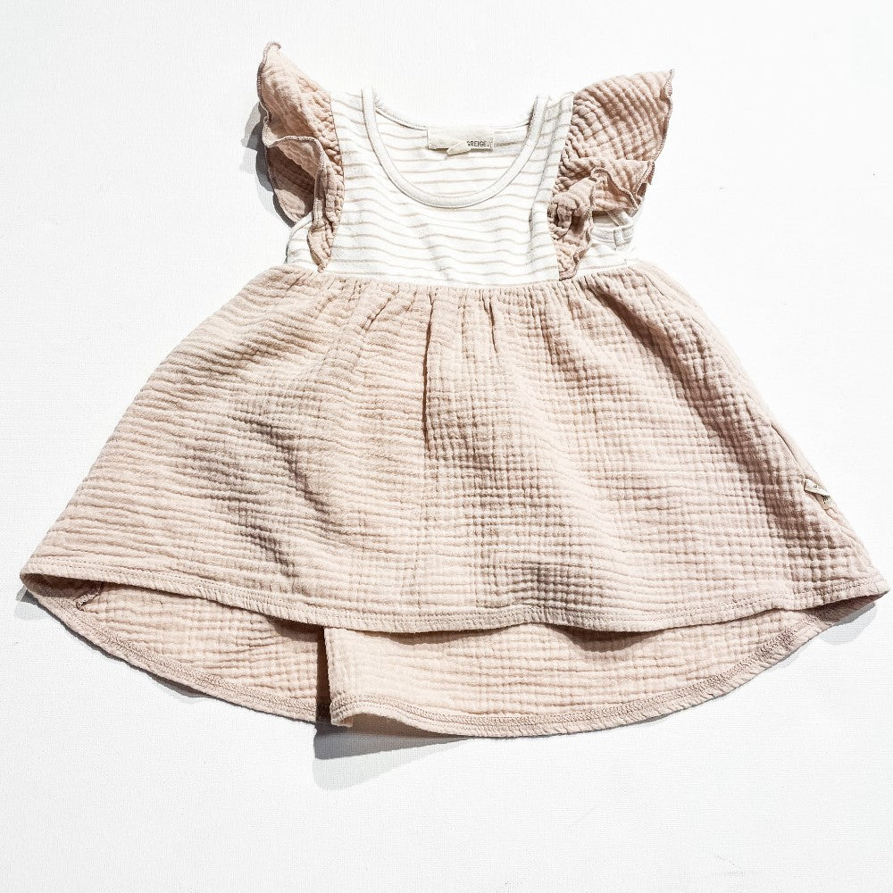 Griege Dress 3-6M|229958