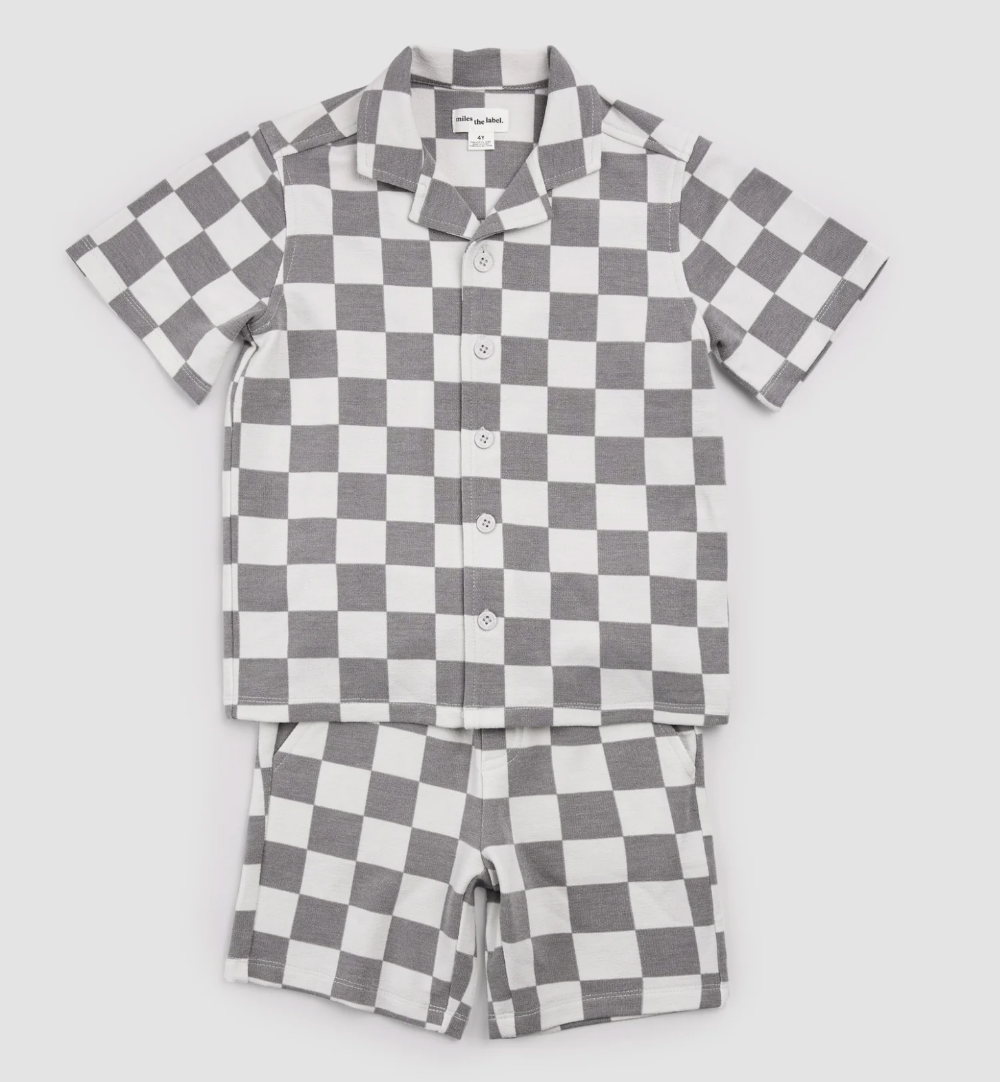 Miles The Label - Set Check|193739