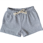 Mebie Baby - Grey Pocket Cotton Shorts|205175