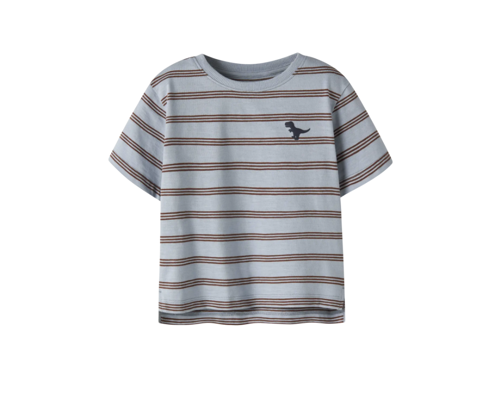 Name It - Dino Stripe Tee|209527