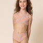 Roco Swim - Bikini | Terracotta Stripe|91745