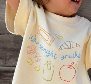 Roobear - "Who Brought Snacks?" - Organics Cotton Tee|147719