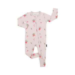 Belan.J - Footless Zipper Sleeper - Pink Bows