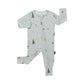 Pre Sale: Belan.J - Footless Zipper Sleeper - Snowmen