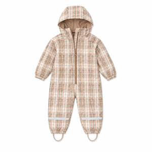 Roobear - Fleece-Lined One-Piece Suit Gingham - 6-12M, 6T