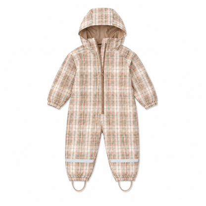 Roobear - Fleece-Lined One-Piece Suit Gingham - 6-12M, 6T