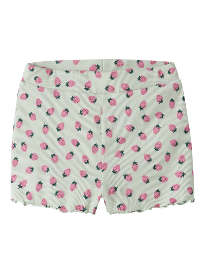 Name It - Ribbed Ruffle Shorts