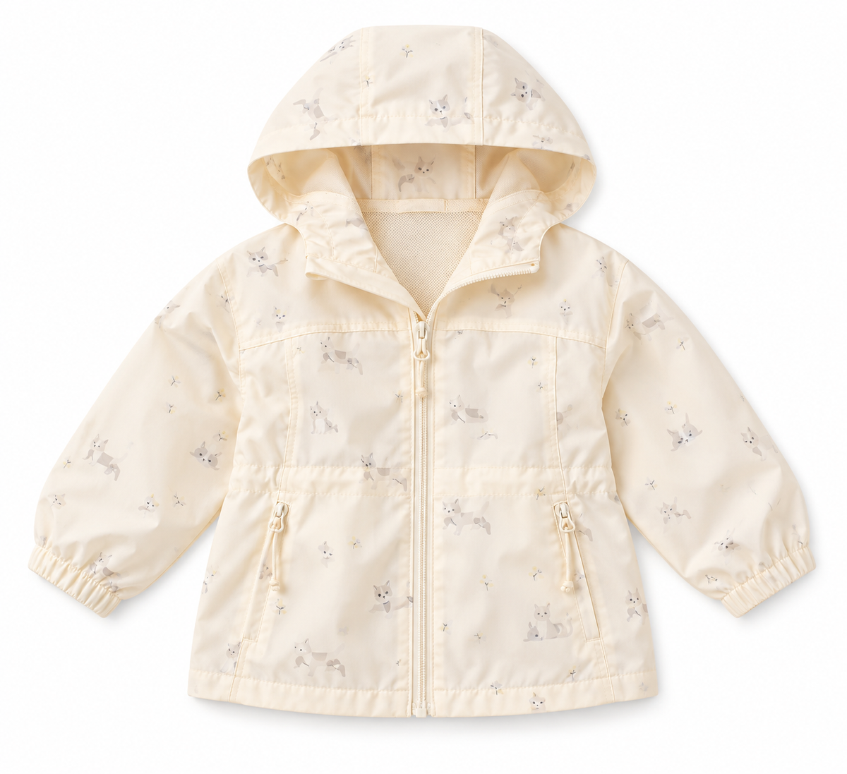 Jamie Kay - Avery Jacket - Playful Kitten Whisper White