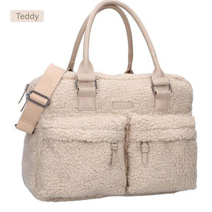 Kidzroom - Diaper Bag Care Hello Little One Sherpa