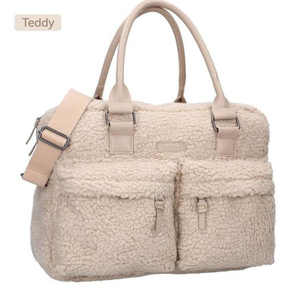 Kidzroom - Diaper Bag Care Hello Little One Sherpa