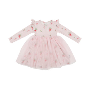 Belan.J - L/S Princess Dress - Pink Bows