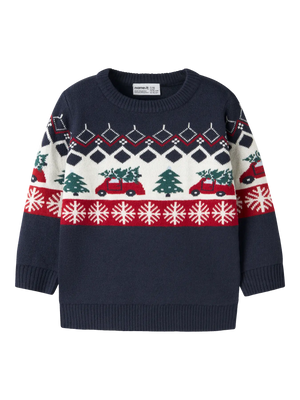 Pre Sale: Name It - Navy Christmas Sweater 9233