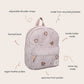 Kidzroom - Backpack Blossom And Bows Teddy